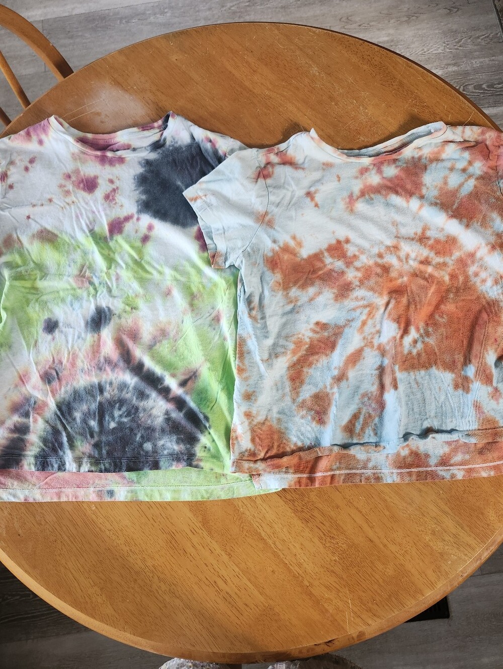 2-Piece Hand Dyed Bench Crewneck Duo | Women's Medium | 100% Cotton - Picture 3 of 11
